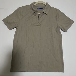 Apt. 9 Taupe Polo Shirt